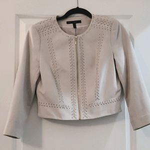 WHBM Leather Jacket